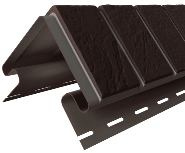 Угол наружный «Кирпич славянка» прокрашенный, Коричневый купить в Красном Холме