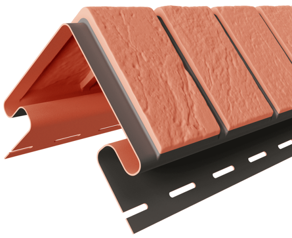 Угол наружный «Кирпич славянка» прокрашенный, Красный купить в Красном Холме