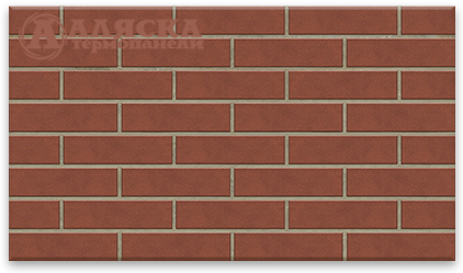 Фасадная Термопанели Аляска Amsterdam red купить в Красном Холме