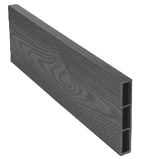 Доска для грядок и клумб из ДПК NauticPrime, 25х150х2950 серый купить в Красном Холме