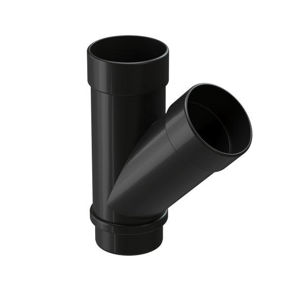 Тройник 45° Docke Lux ПВХ - Карбон купить в Красном Холме