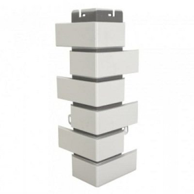 Наружный угол Клинкерный Кирпич белый купить в Красном Холме