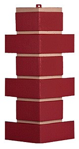 Угол T-Сайдинг - Кирпич Модерн Красный купить в Красном Холме