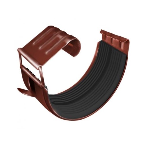 Водосток Grand Line 125x90 – Соединитель желоба RAL 8004 купить в Красном Холме