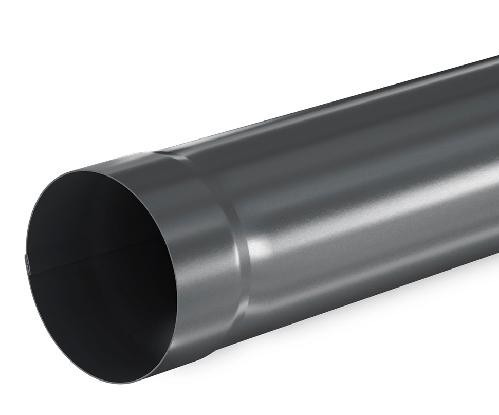 Водосток Aquasistem, система 150/100 - Труба водосточная 1.00м RAL 7024 Тёмно-серый купить в Красном Холме