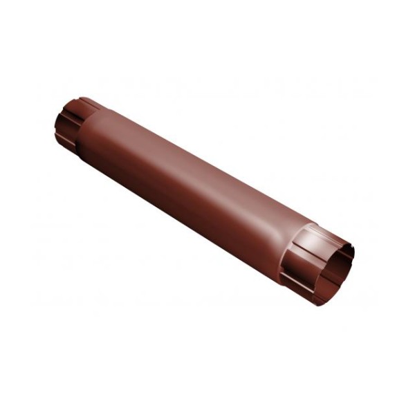 Водосток Grand Line 125x90 – Труба водосточная 1м RAL 8004 купить в Красном Холме