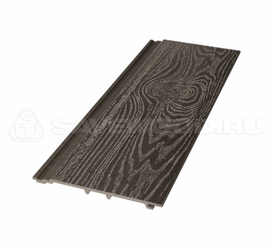 Сайдинг из дпк savewood sw-cedrus тангенциальный распил темно-коричневый купить в Красном Холме