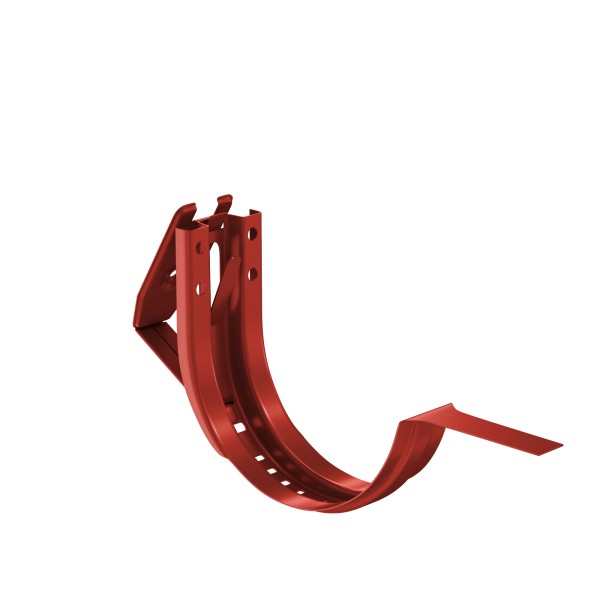 Водосток Aquasistem, система 150x100 - Крюк крепления желоба короткий регулируемый RR 29 Бургундский купить в Красном Холме