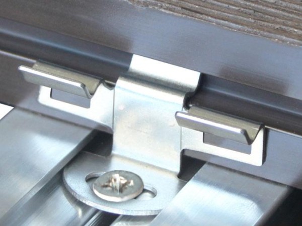 Кляймер промежуточный KRONEX № 7 для алюмин. лаги (упак100 шт купить в Красном Холме