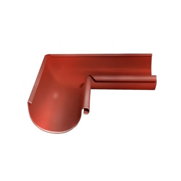 Водосток Grand Line 125x90 – Угол внутренний 90° RAL 8004 купить в Красном Холме