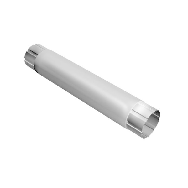 Водосток Grand Line 125x90 – Труба водосточная 1м RAL 9003 купить в Красном Холме