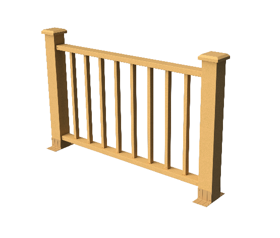 Ограждения декоративное ДПК GRINDERDECO Альма 1500 со скрытым крепежом песчаник купить в Красном Холме