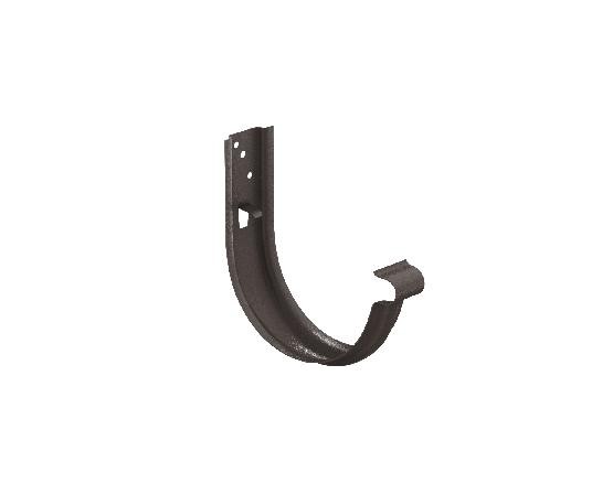 Водосток Aquasistem, Система 125x90 - Крюк универсальный с комплектом крепления RR 32 Тёмно-коричневый matt купить в Красном Холме