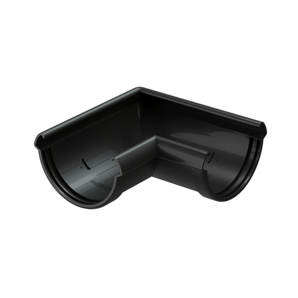 Угол желоба 90° Docke Lux ПВХ - Карбон купить в Красном Холме