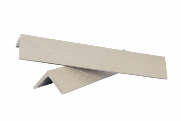 Уголок ДПК завершающий шлифованный SINGARAJA белый купить в Красном Холме