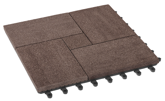 Модульный паркет ДПК GRINDERDECO Люкс 7 Шоколад купить в Красном Холме