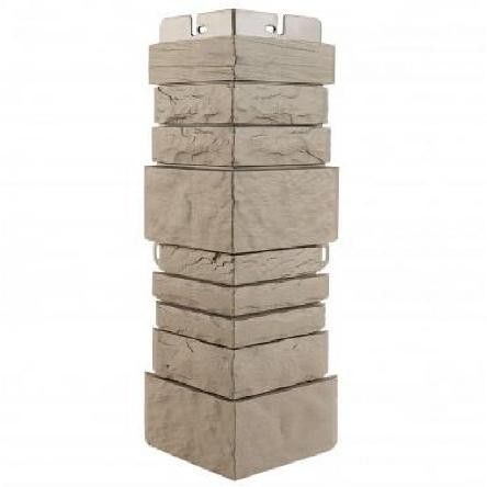 Угол наружный Альта-Профиль Скалистый камень ЭКО Бежевый купить в Красном Холме