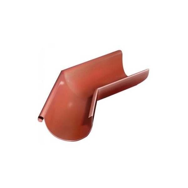 Водосток Grand Line 125x90 – Угол наружный 135° RAL 8004 купить в Красном Холме