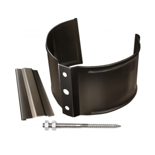 Водосток Grand Line 150x100 – Хомут трубы (на кирпич) RR 32 купить в Красном Холме