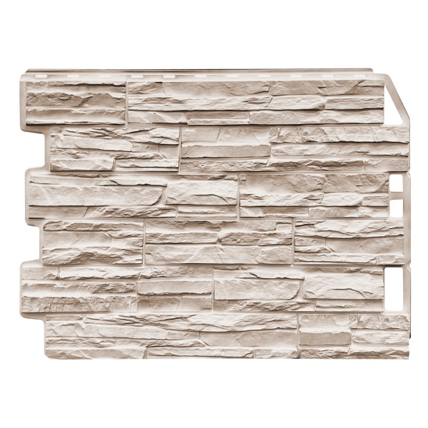 Фасадная панель FineBer, Скол -  Светло бежевый купить в Красном Холме