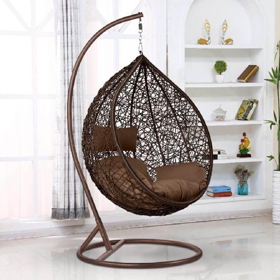 Кресло Подвесное из искусственного ротанга AFM-168A-XL Brown купить в Красном Холме