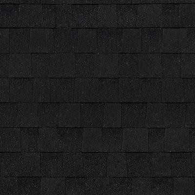 Двухслойная ламинированная черепица Shinglas, серия Фазенда – Чёрный купить в Красном Холме