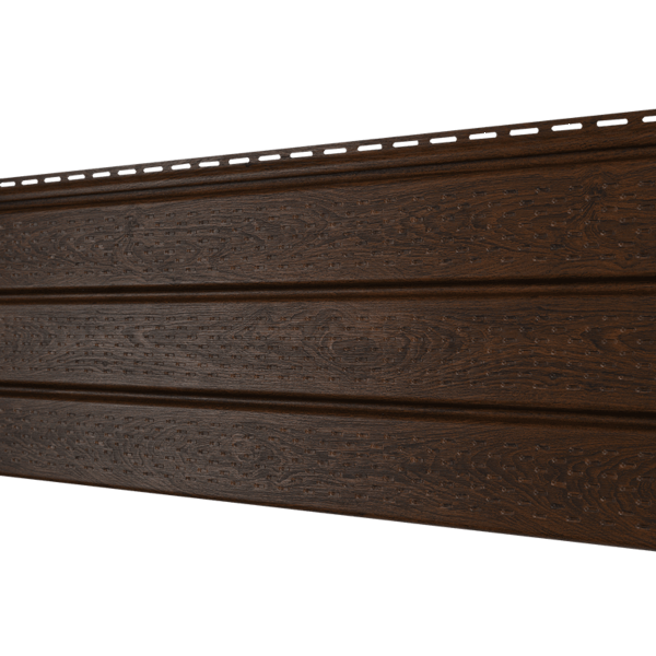 Софит Ю-Пласт с полной перфорацией, Орех тёмный купить в Красном Холме