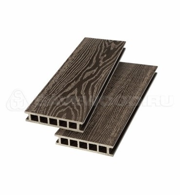Террасная доска из ДПК SW-Fagus «SaveWood» темно-коричневый