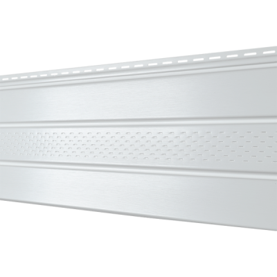 Софит Ю-Пласт PRO Классический перфорация по центру, белый