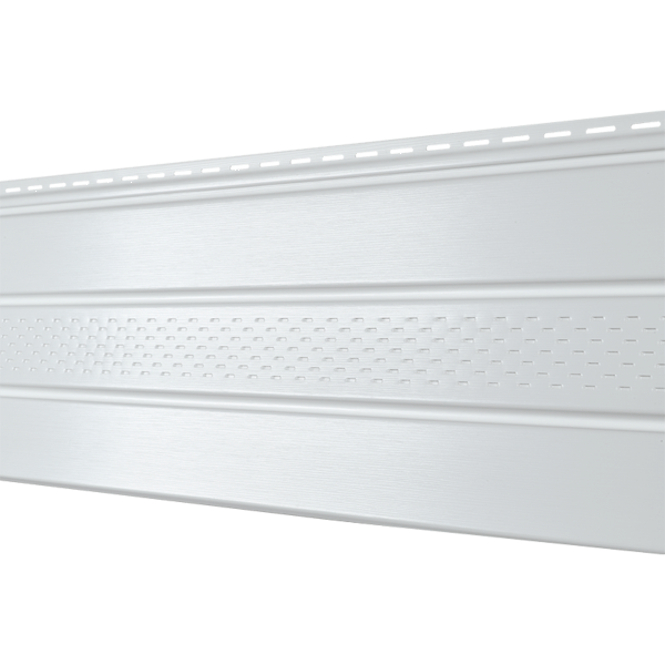 Софит Ю-Пласт PRO Классический перфорация по центру, белый купить в Красном Холме