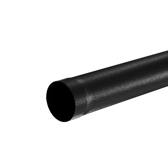 Водосток Aquasistem, система 125x90 - Труба водосточная 3.00м RAL 9005 Чёрный купить в Красном Холме