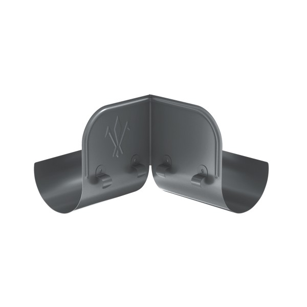 Водосток Aquasistem, система 150x100 - Ограничитель перелива угловой RR 23 Маренго купить в Красном Холме