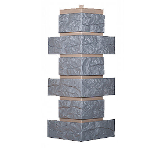 Угол T-Сайдинг-Кирпич Лондон Брик Серый купить в Красном Холме