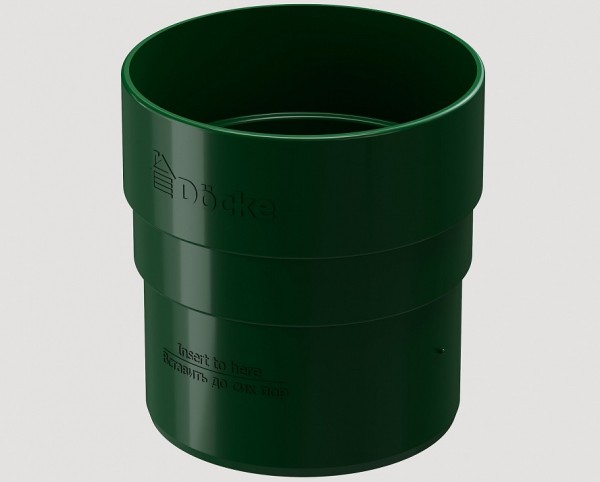 Муфта соединительная ПВХ Docke STANDART зеленый купить в Красном Холме