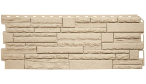Фасадная панель Альта-Профиль Скалистый камень ЭКО Песчаный купить в Красном Холме