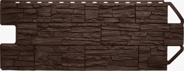 Фасадная панель Альта-профиль Гранд Каньон ЭКО Коричневый купить в Красном Холме