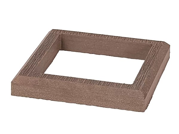 Рамка ДПК для столба 100x100 Шоколад купить в Красном Холме