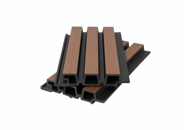 Фасадная панель брусковая двухцветная co-extrusion, sand mix купить в Красном Холме