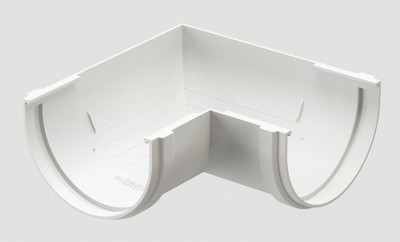 Угловой элемент 90˚ПВХ Docke STANDART пломбир