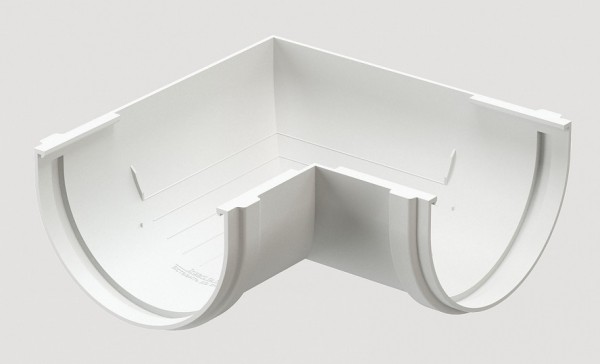 Угловой элемент 90˚ПВХ Docke STANDART пломбир купить в Красном Холме