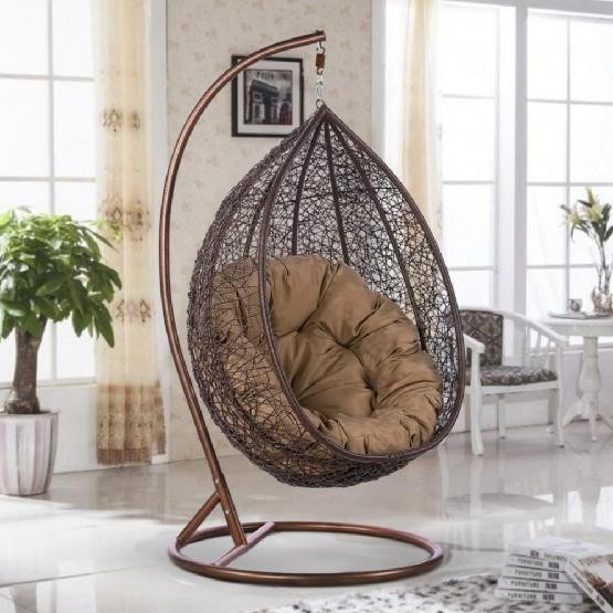 Кресло Подвесное из искусственного ротанга AFM-219A Brown купить в Красном Холме