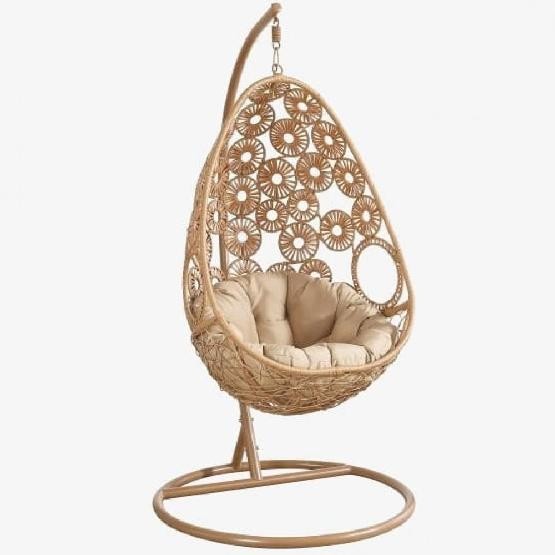 Кресло Подвесное из искусственного ротанга AFM-209A Beige купить в Красном Холме