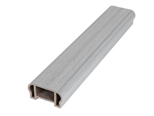 Перила верхнее фигурное Woodvex Co-Extrusion Серый купить в Красном Холме