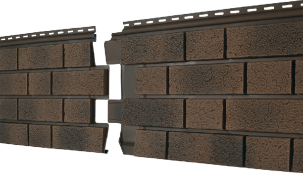 Фасадная панель Ю-пласт Стоун Хаус S-Lock Клинкер Балтик магма купить в Красном Холме