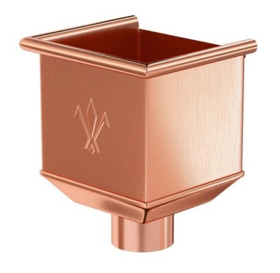 Водосток Aquasistem, система 150/100 - Водосборная воронка медная