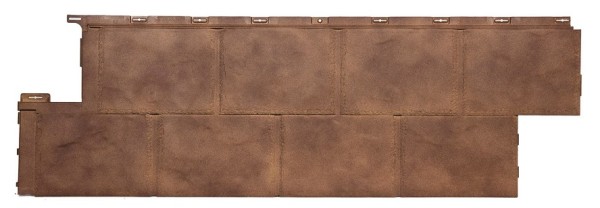 Фасадная панель T-Сайдинг Ладога ЭКО-2 - ОРЕХ купить в Красном Холме