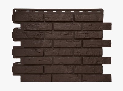 Фасадная панель Альта-Профиль Кирпич Рижский ЭКО Коричневый