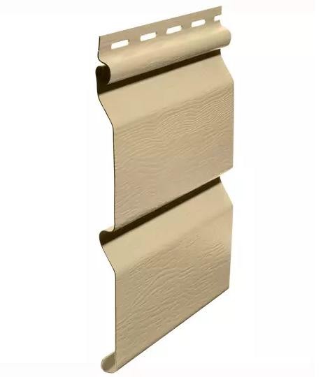 Виниловый сайдинг fineber (файнбер) - серия "стандарт", бежевый купить в Красном Холме