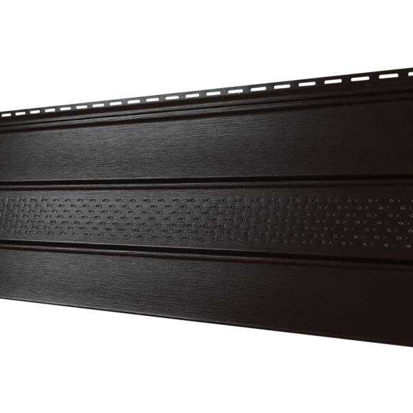 Софит Ю-Пласт PRO Классический перфорация по центру, коричневый купить в Красном Холме