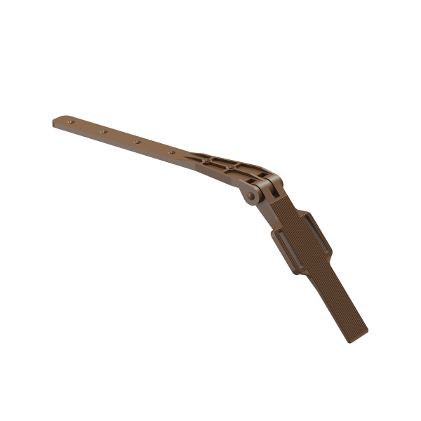 Крепление регулируемое для кронштейна желоба Docke Premium ПВХ - Каштан купить в Красном Холме